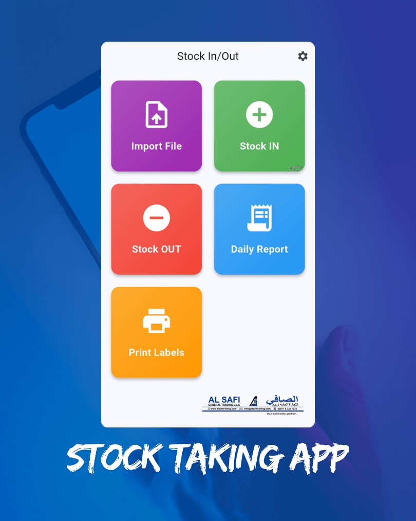 Stock taking and inventory counts